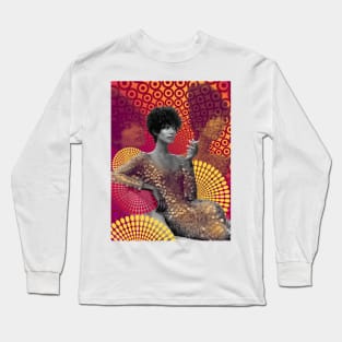 60s Supermodel Donyale Luna Long Sleeve T-Shirt